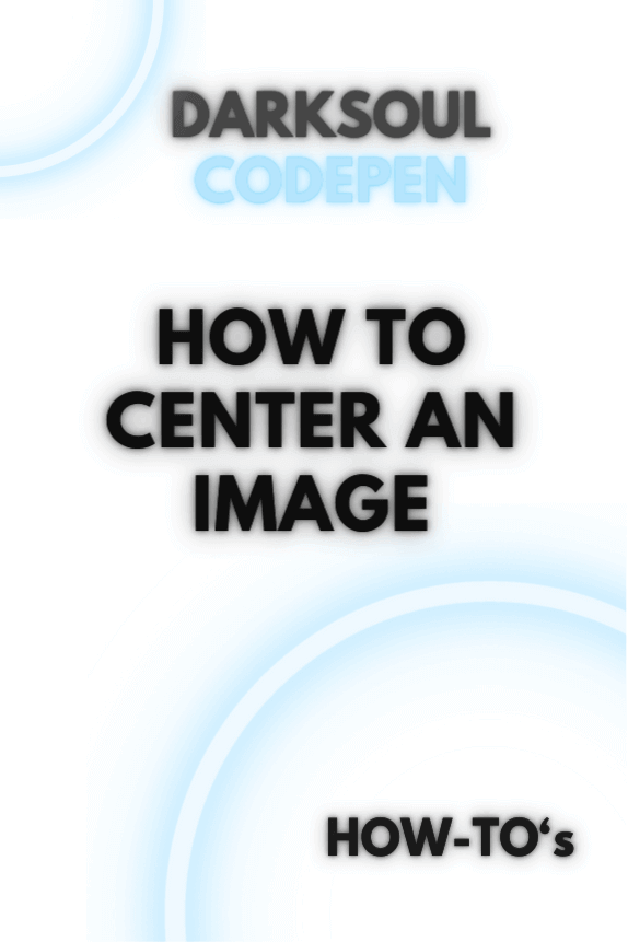 How to center an image using display flex